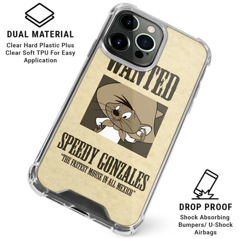 Looney Tunes Speedy Gonzales- Andale! Andale! iPhone 16 Pro Clear Case